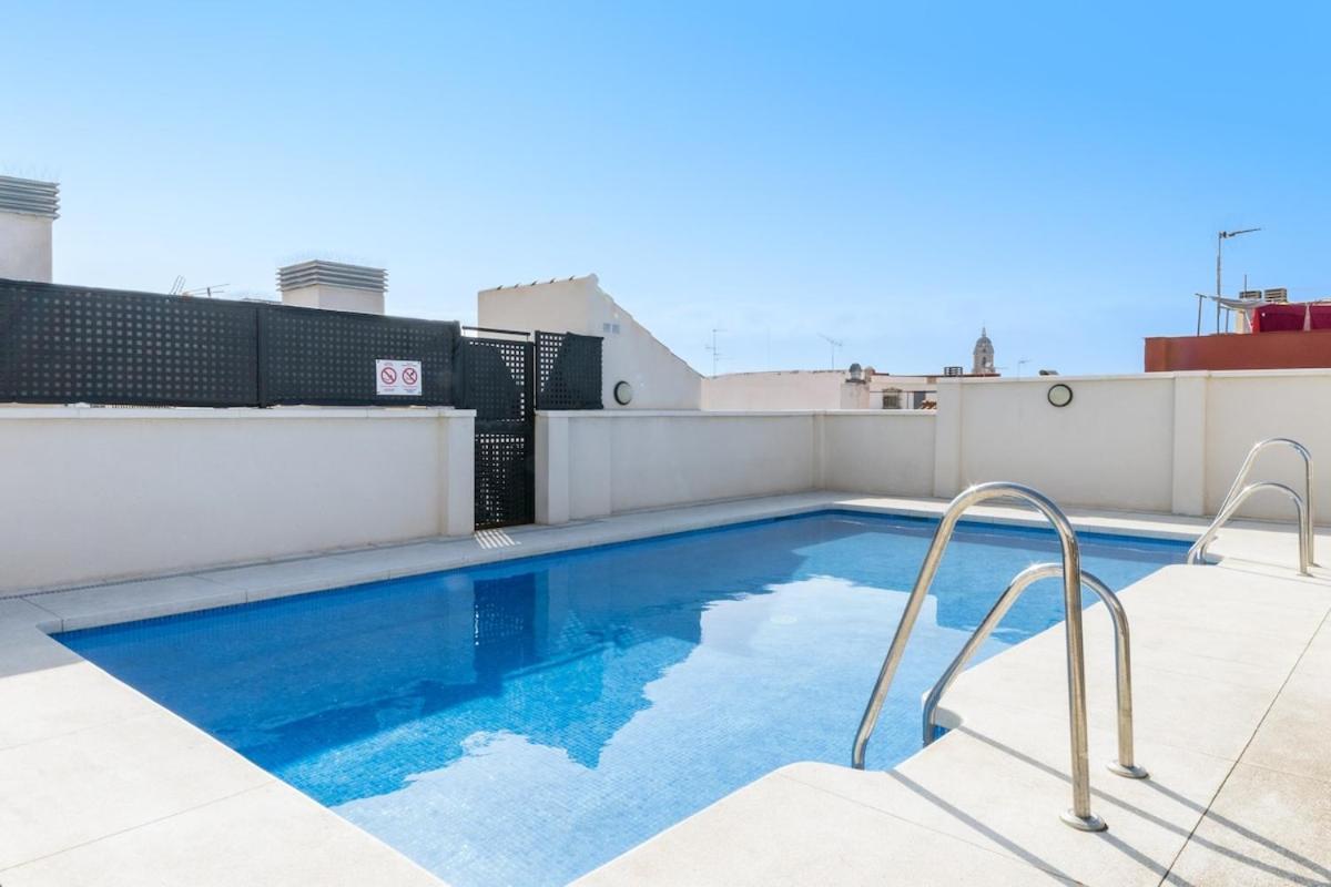 -Malagasunapts- Privateterrace Freeparking Pool 외부 사진